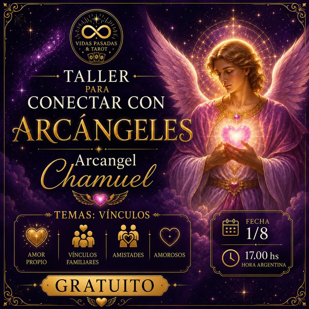 Taller para Conectar con Arcángeles - Arcángel Chamuel